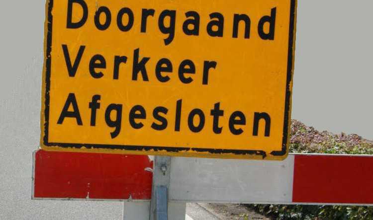 Nachtafsluiting 15 en 16 februari