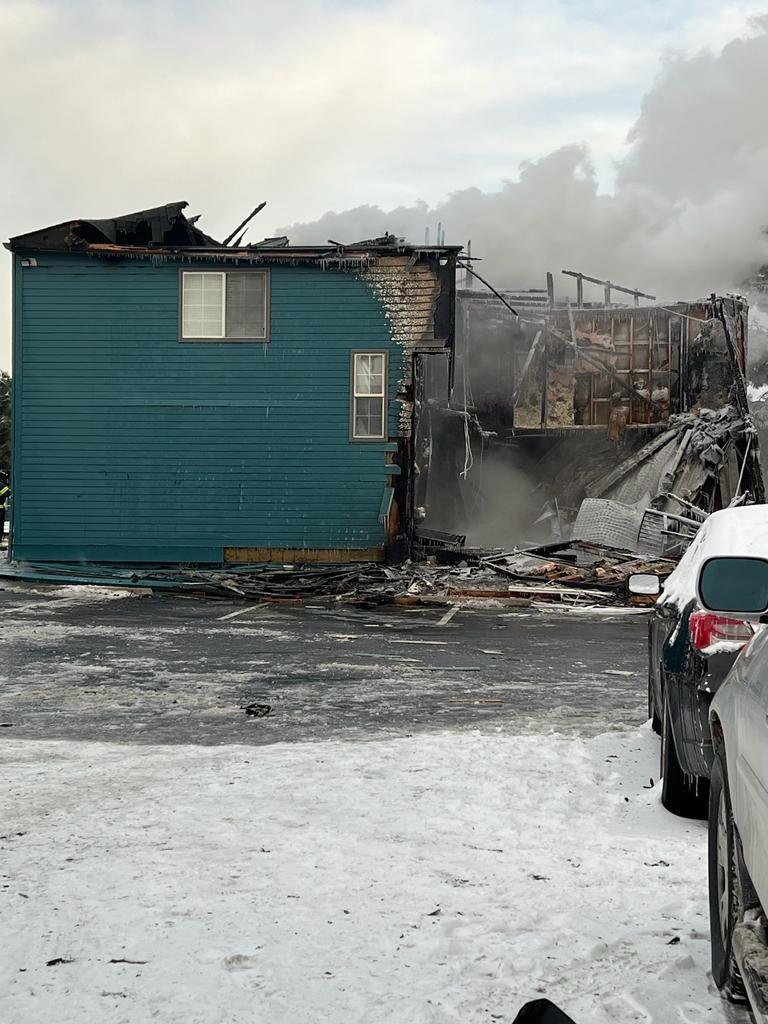 Explosion and Two-Alarm Fire at Multi-Family Townhome