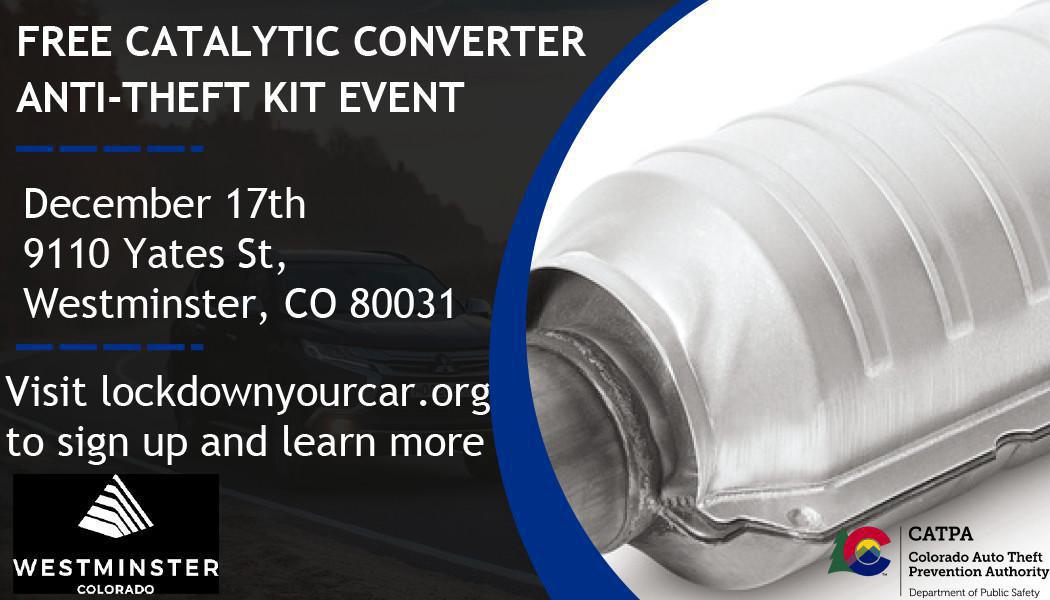 Catalytic Converter Anti-Theft DIY Label Kit Event Catalytic Converter Anti-Theft DIY Label Kit Event