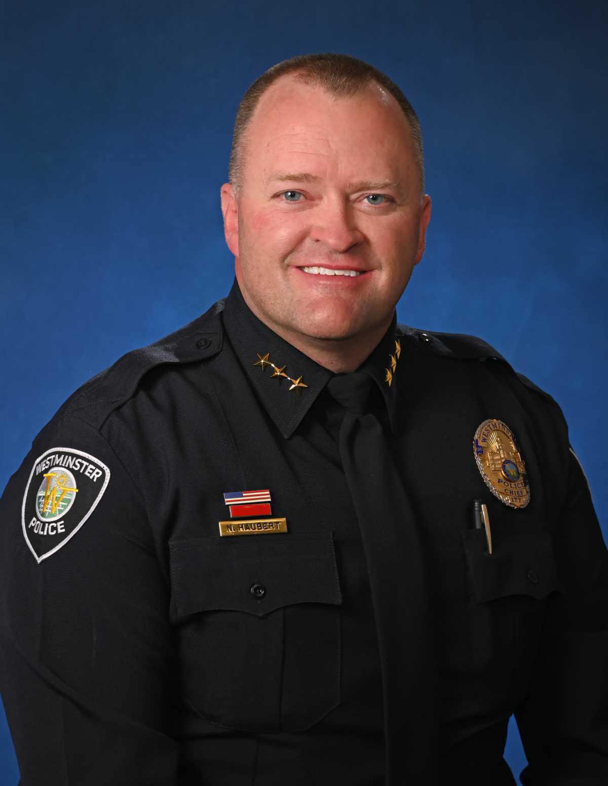 Norm Haubert Selected as Westminster’s Chief of Police