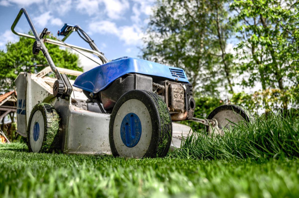 Mowing with Cops - Making a difference one lawn at a time