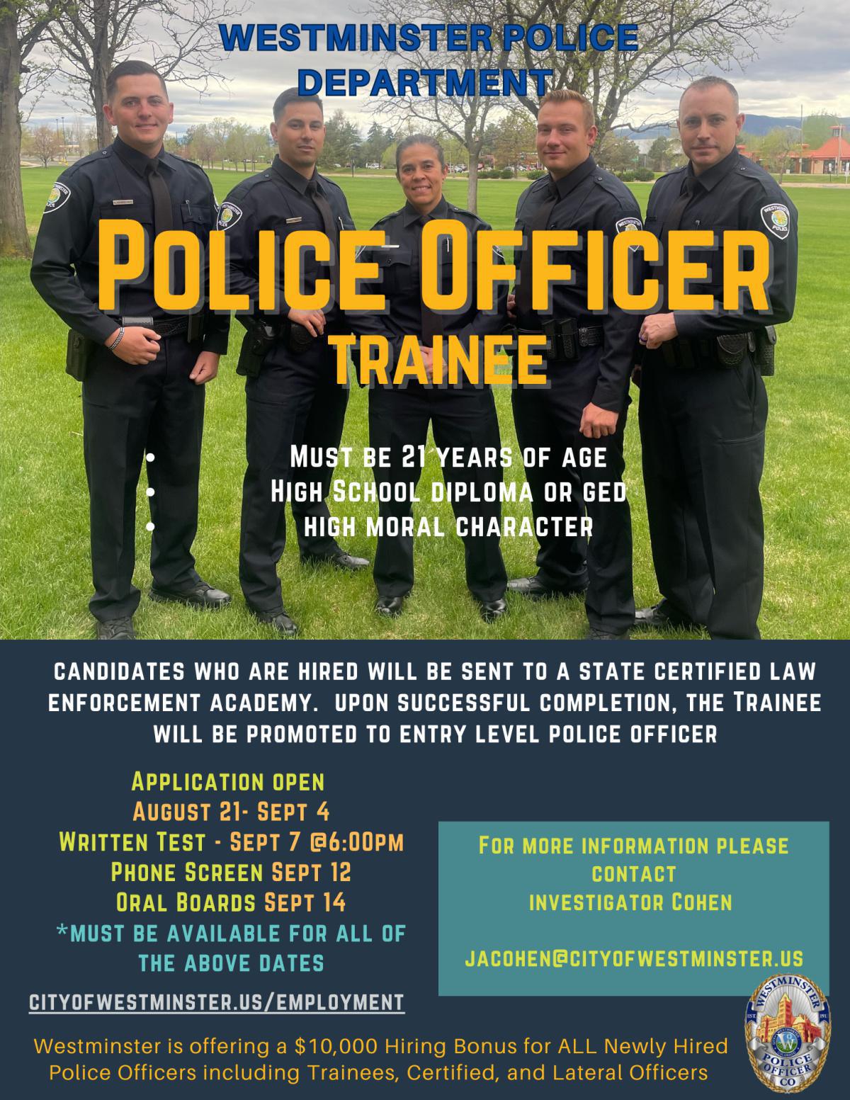 We're Hiring! We're Hiring!