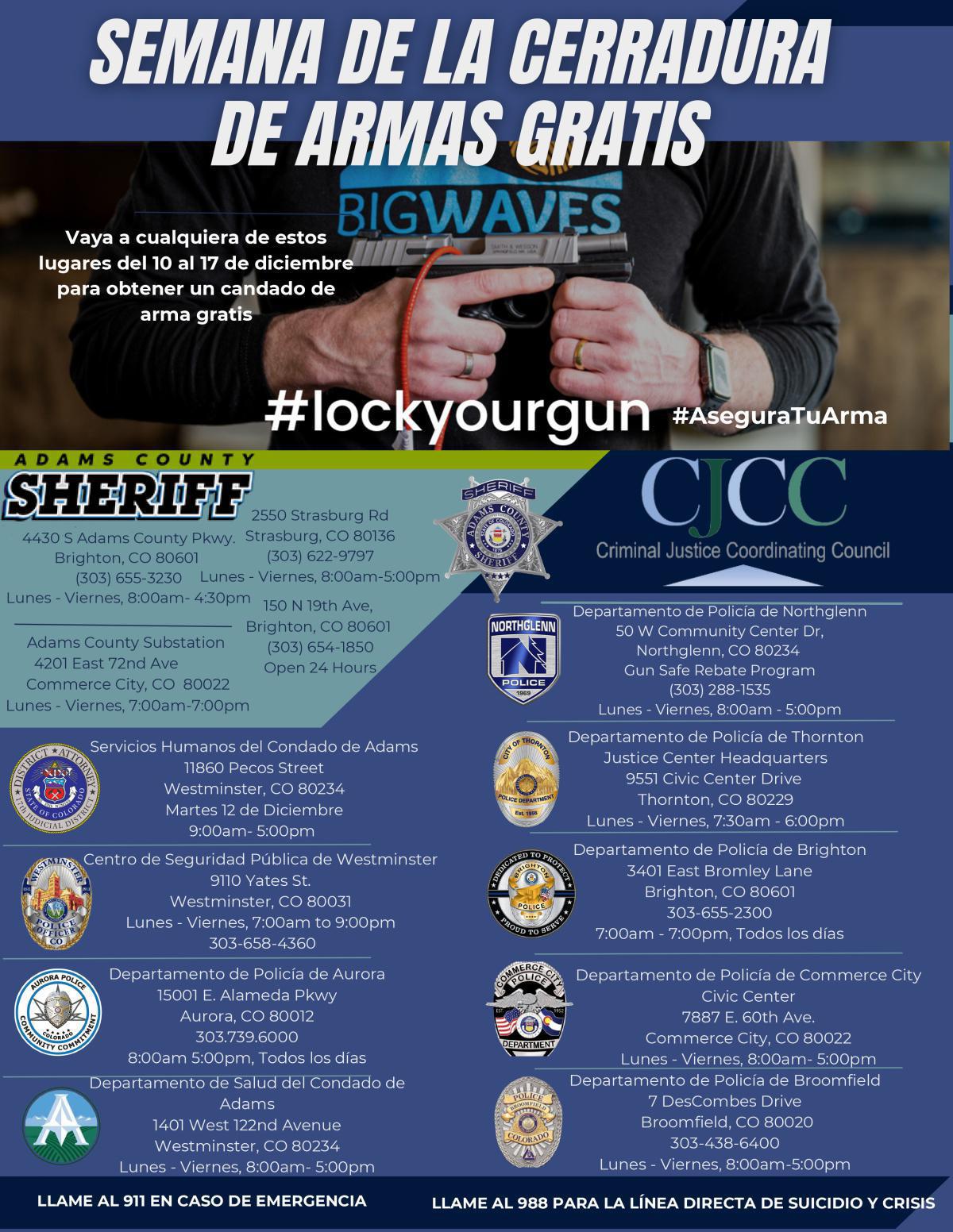 Free Gun Lock Week  Free Gun Lock Week