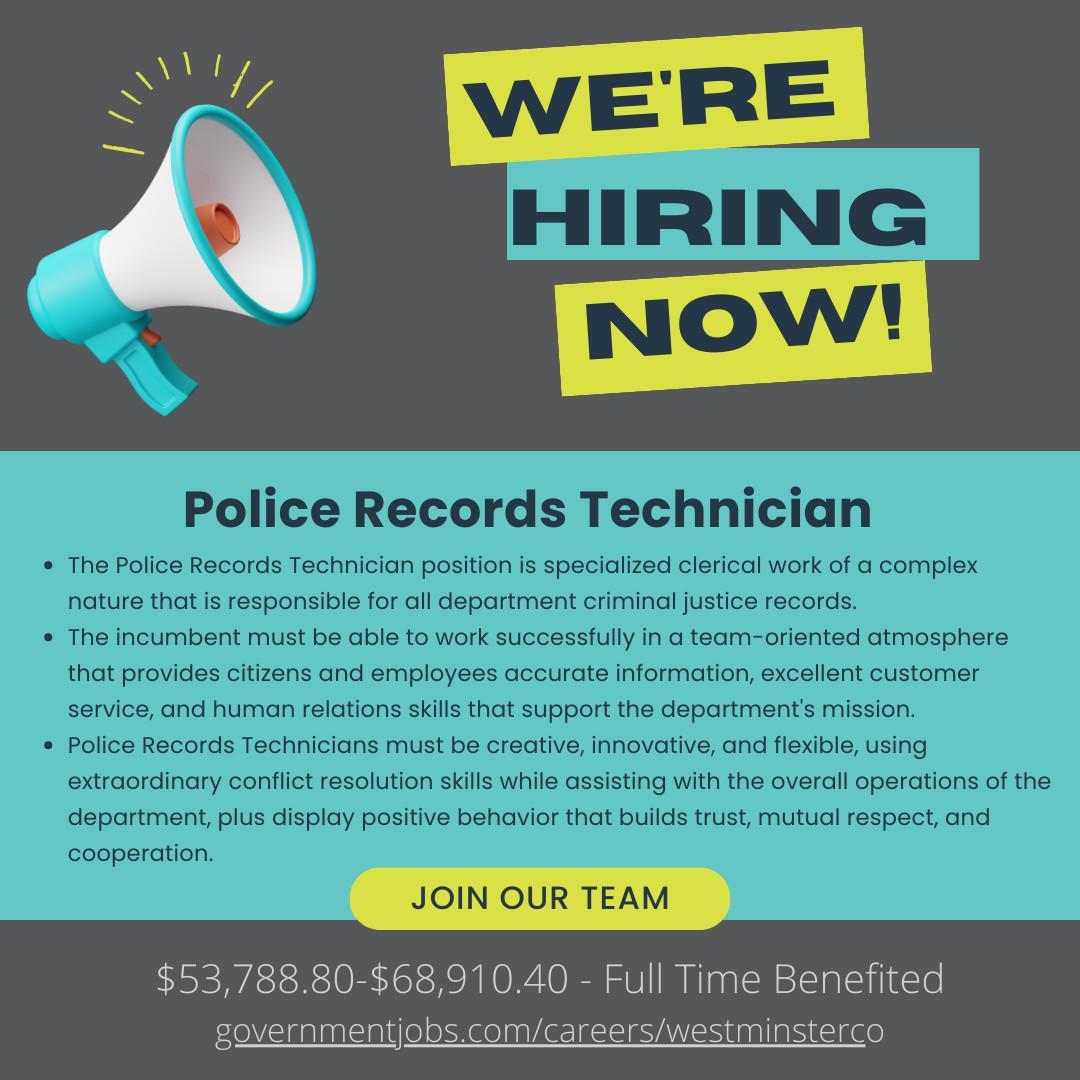 Police Records Technician