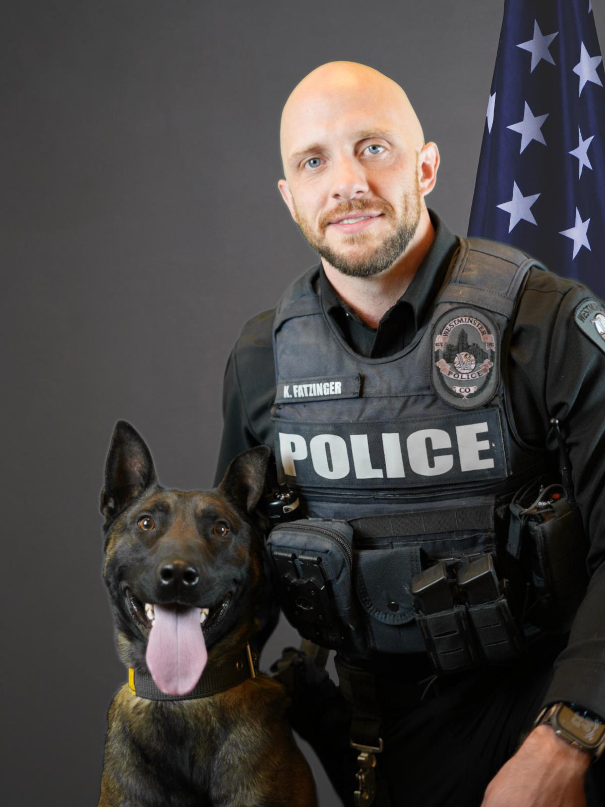 New K9 and handler New K9 and handler