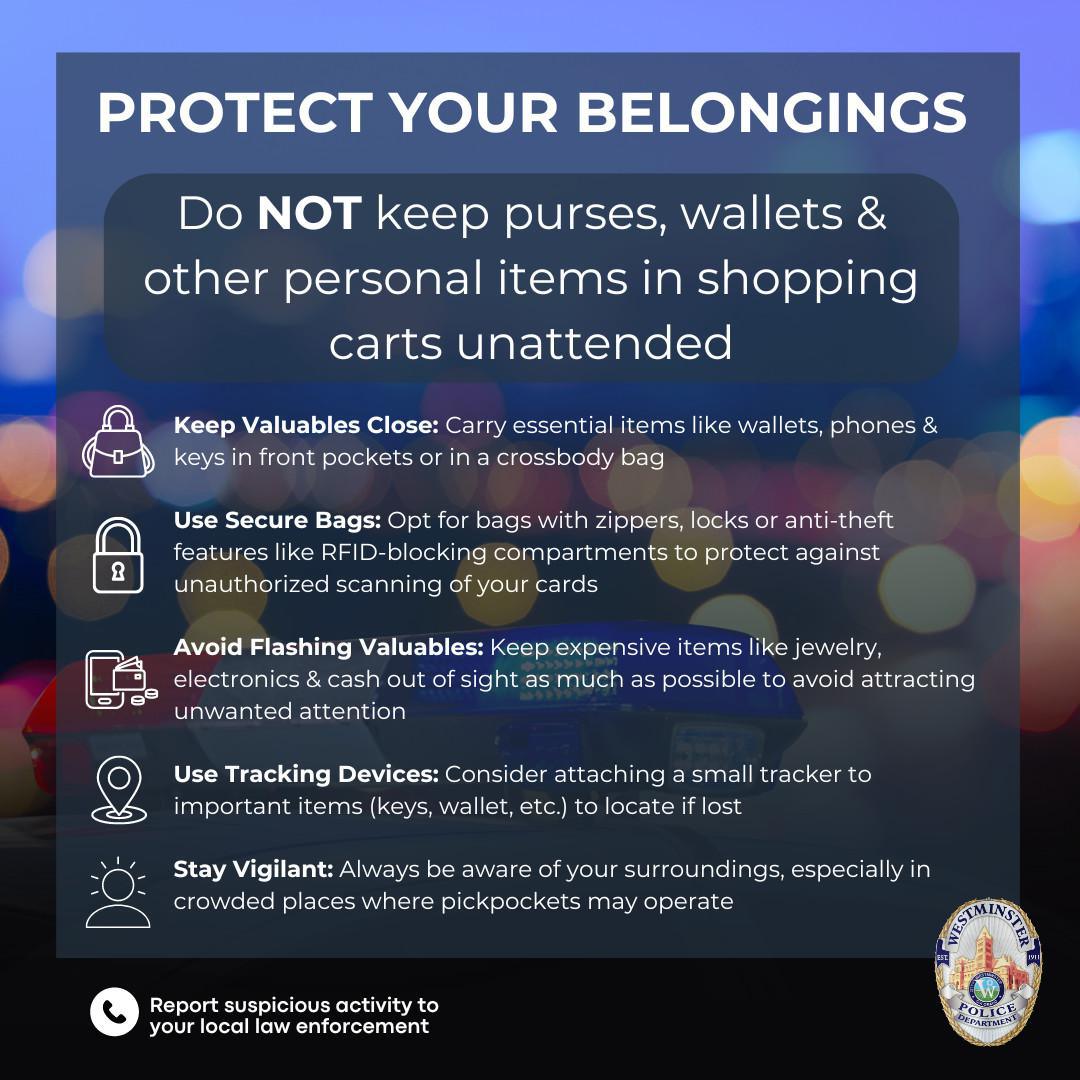 Protect Your Belongings