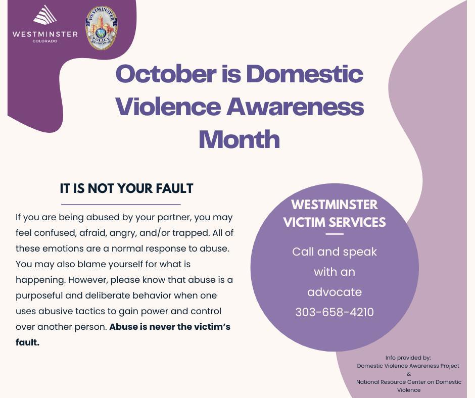 Domestic Violence Awareness Month Domestic Violence Awareness Month