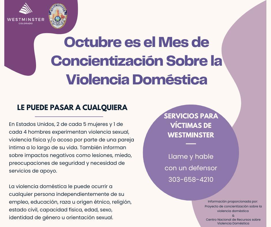 Domestic Violence Awareness Month