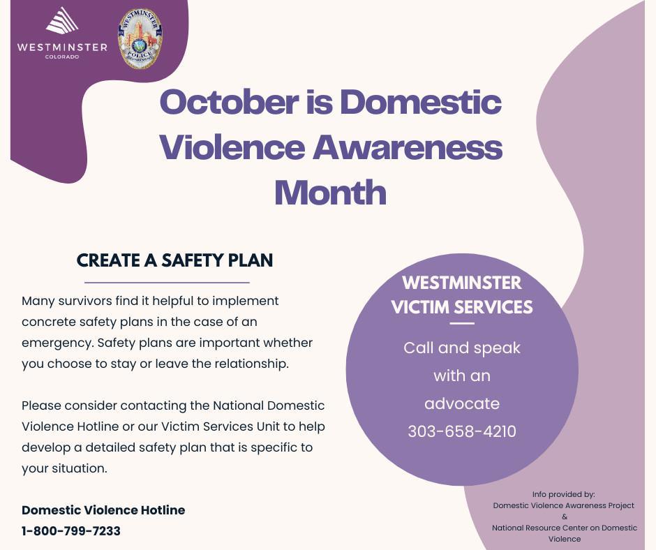 Domestic Violence Awareness Month