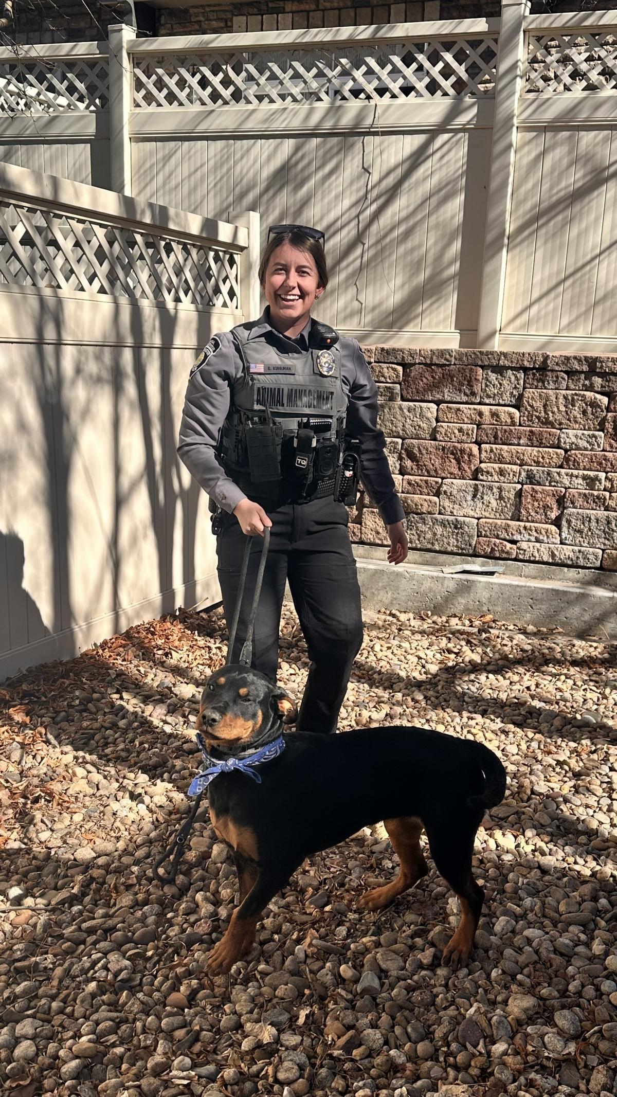 Animal Management Officer helps reunite dog with family Animal Management Officer helps reunite dog with family
