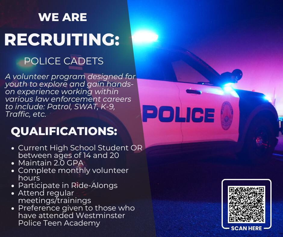 WPD launches Police Cadet Program WPD launches Police Cadet Program