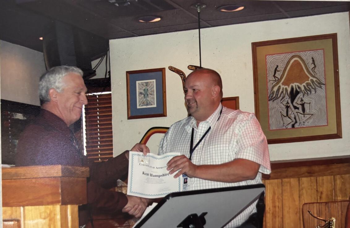 Detective Hampshire retires after 27 years of service Detective Hampshire retires after 27 years of service