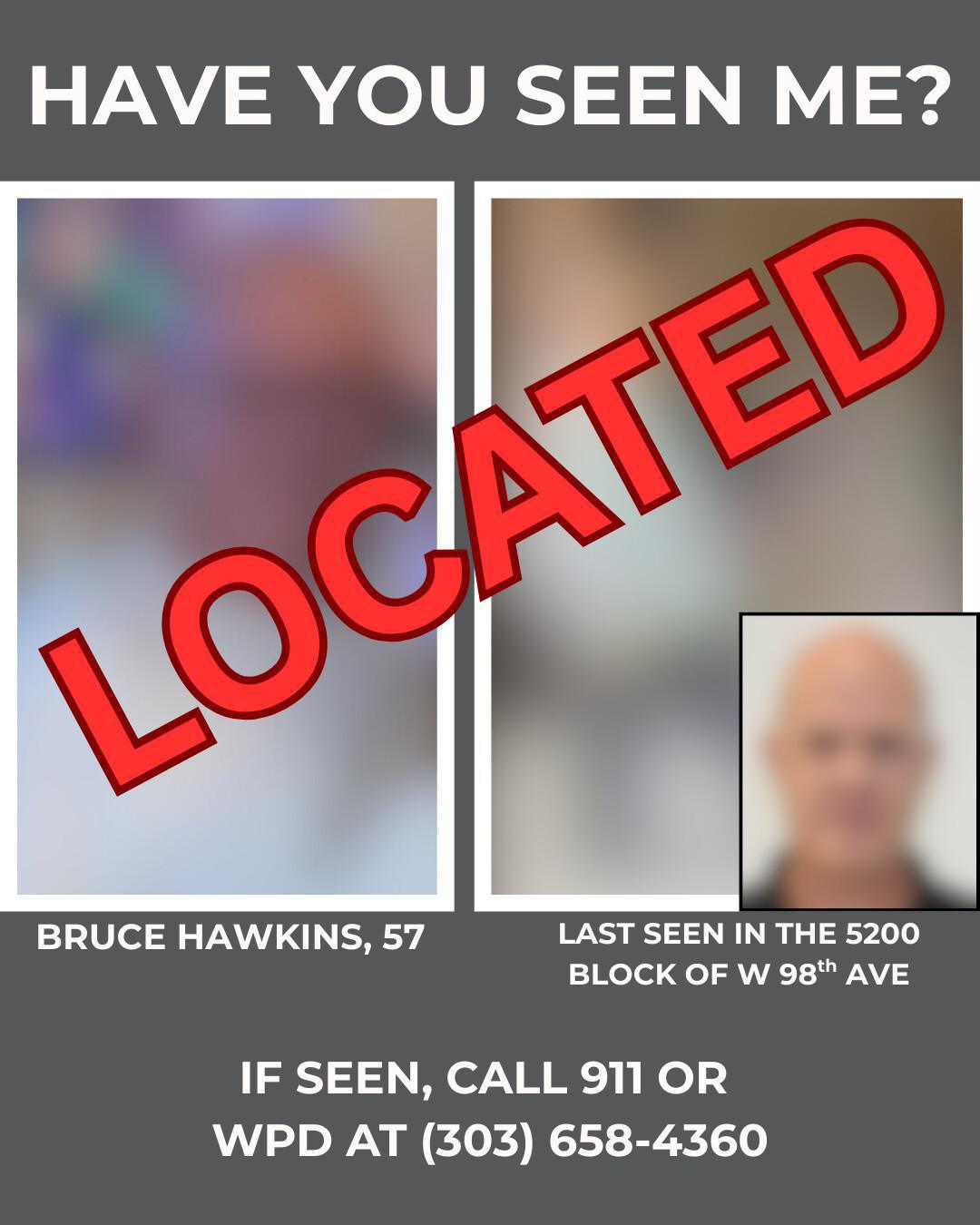 WPD locates missing man safe