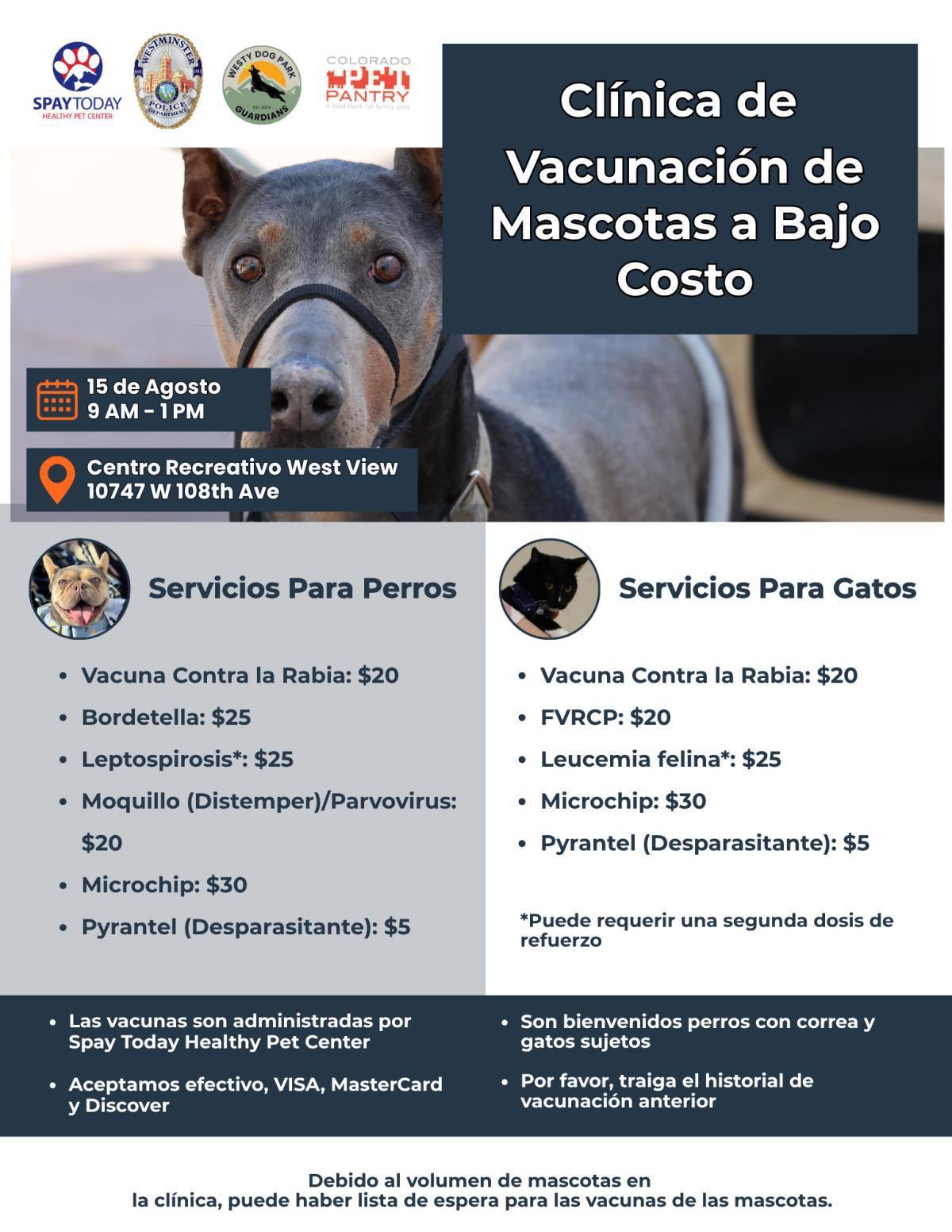 Low Cost Pet Vaccination Clinic Low Cost Pet Vaccination Clinic