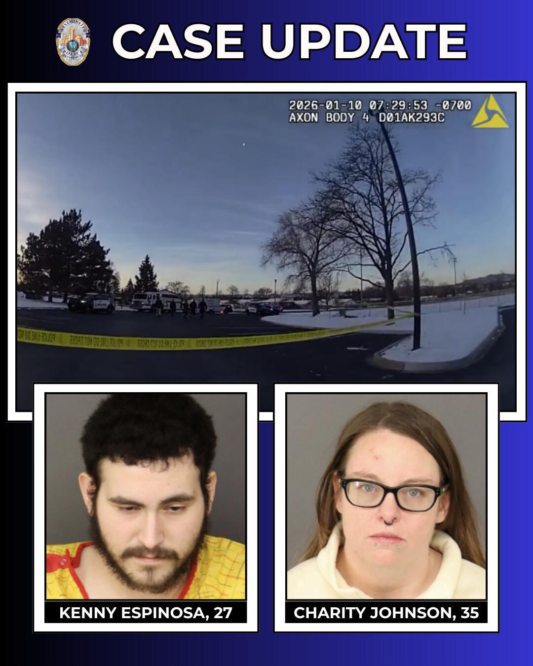Charges announced in Westminster homicide case Charges announced in Westminster homicide case