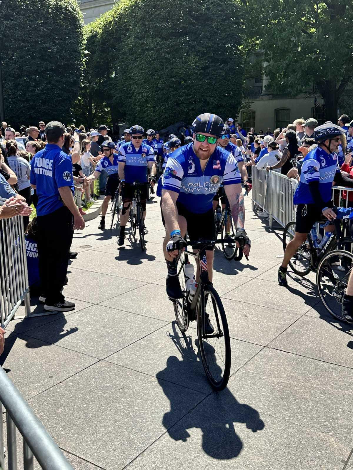 WPD Detective completes 250-mile Police Unity Tour in honor of fallen Northglenn PD Detective 