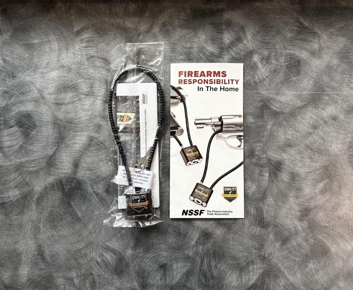 Limited supply of free gun locks available at WPD for Gun Storage Check Week