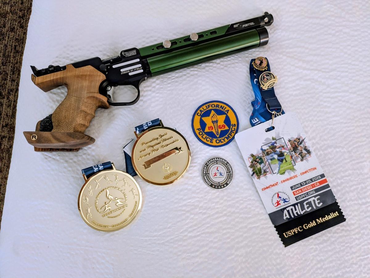WPD officer earns gold medal at United States Police & Fire Championships 