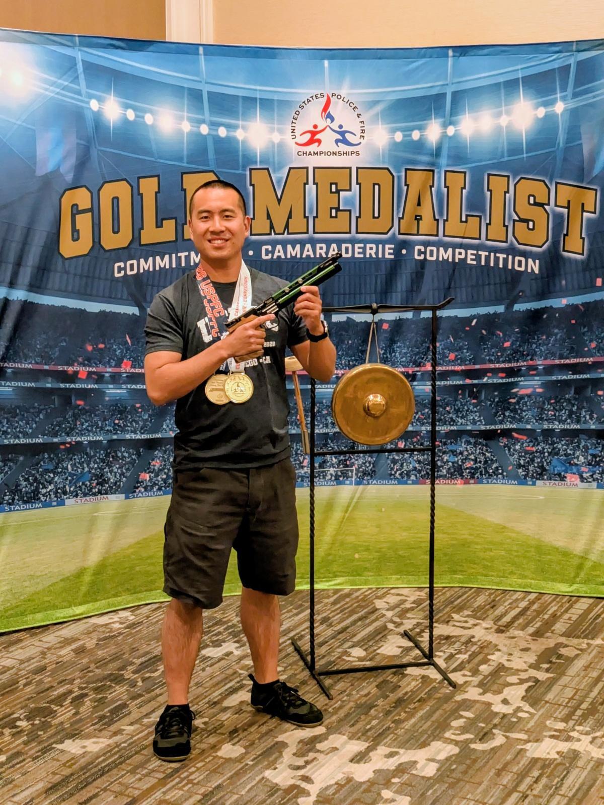 WPD officer earns gold medal at United States Police & Fire Championships WPD officer earns gold medal at United States Police & Fire Championships
