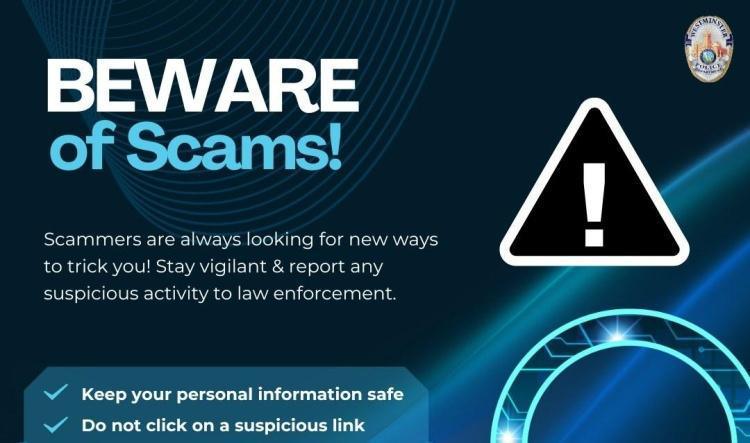 WPD shares information to identify common scams