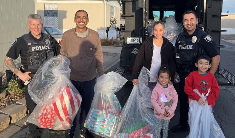 WPD Santa Cops 2025 Program kicks off