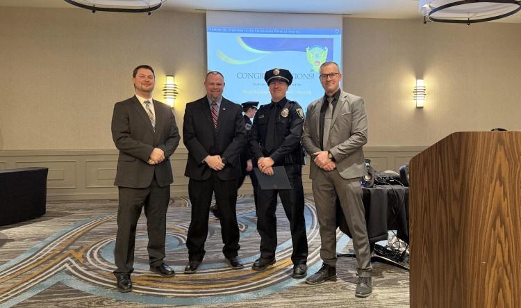 Officer Fleming graduates from NHTSA Drug Recognition Expert (DRE) School 