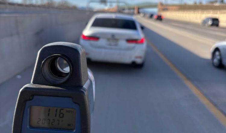 Driver caught going 116 mph on US 36