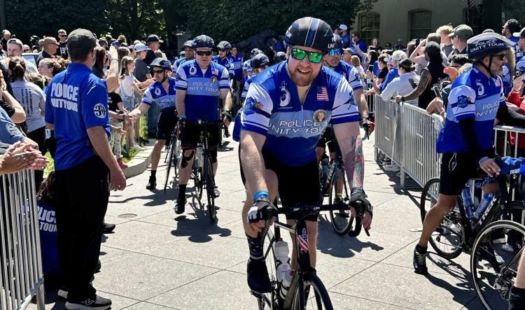 WPD Detective completes 250-mile Police Unity Tour in honor of fallen Northglenn PD Detective