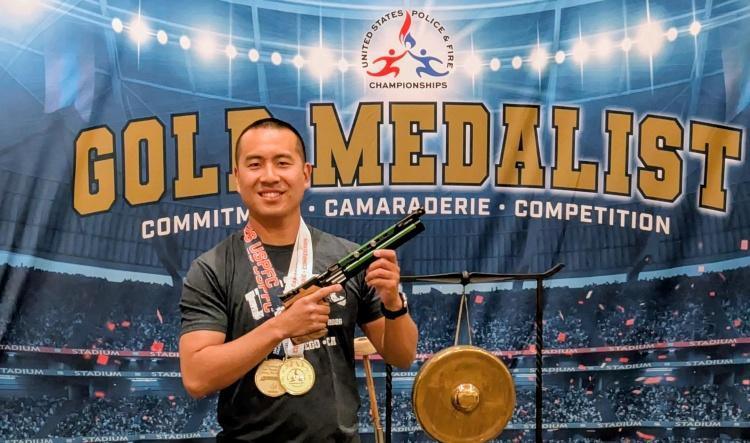 WPD officer earns gold medal at United States Police & Fire Championships 