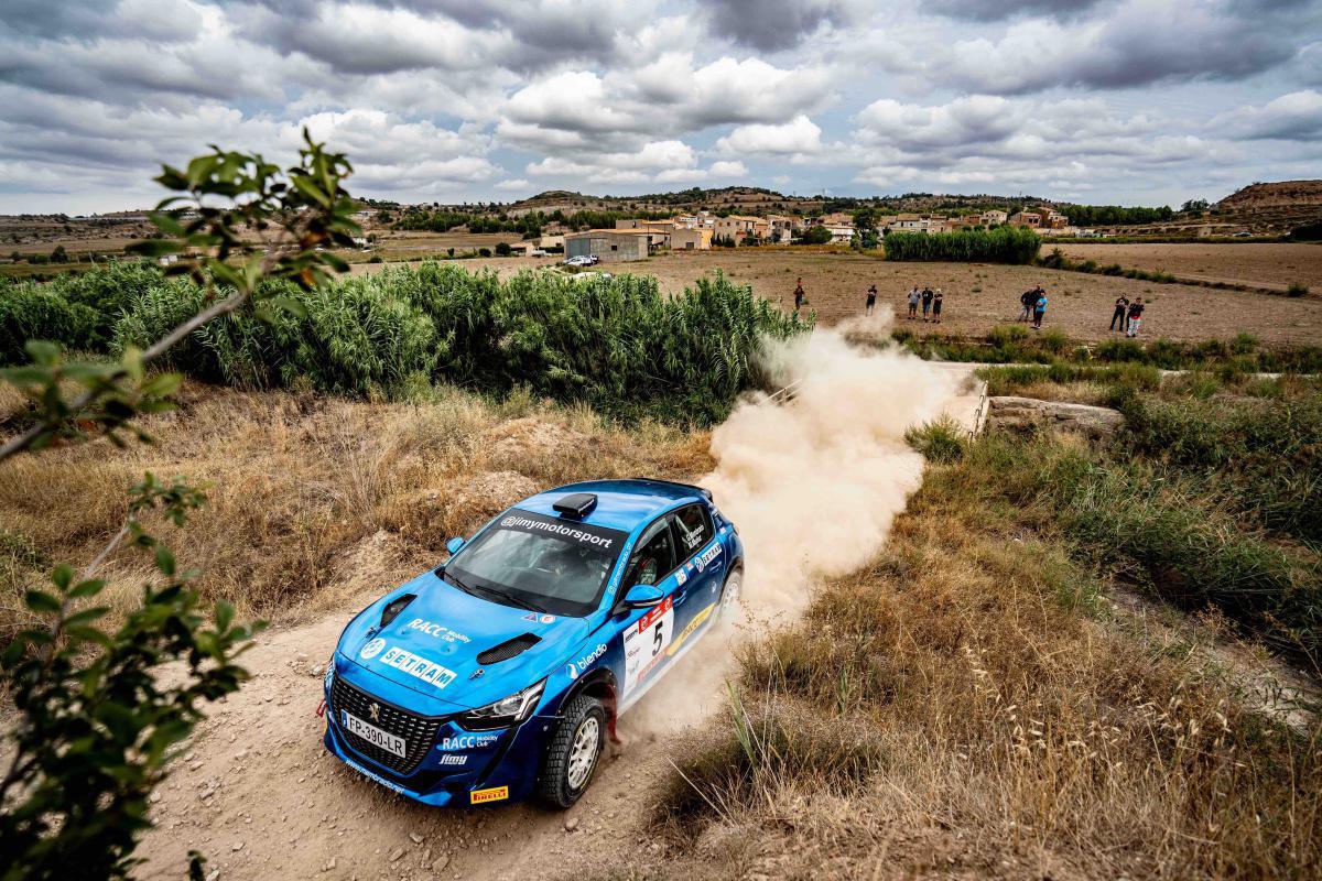 Gil Membrado vence en Cervera debutando con un Peugeot 208 Rally4 Gil Membrado vence en Cervera debutando con un Peugeot 208 Rally4