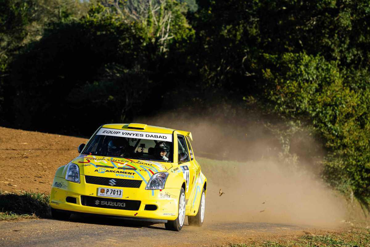 Joan Vinyes se reencuentra con el Suzuki Swift S1600 Joan Vinyes se reencuentra con el Suzuki Swift S1600