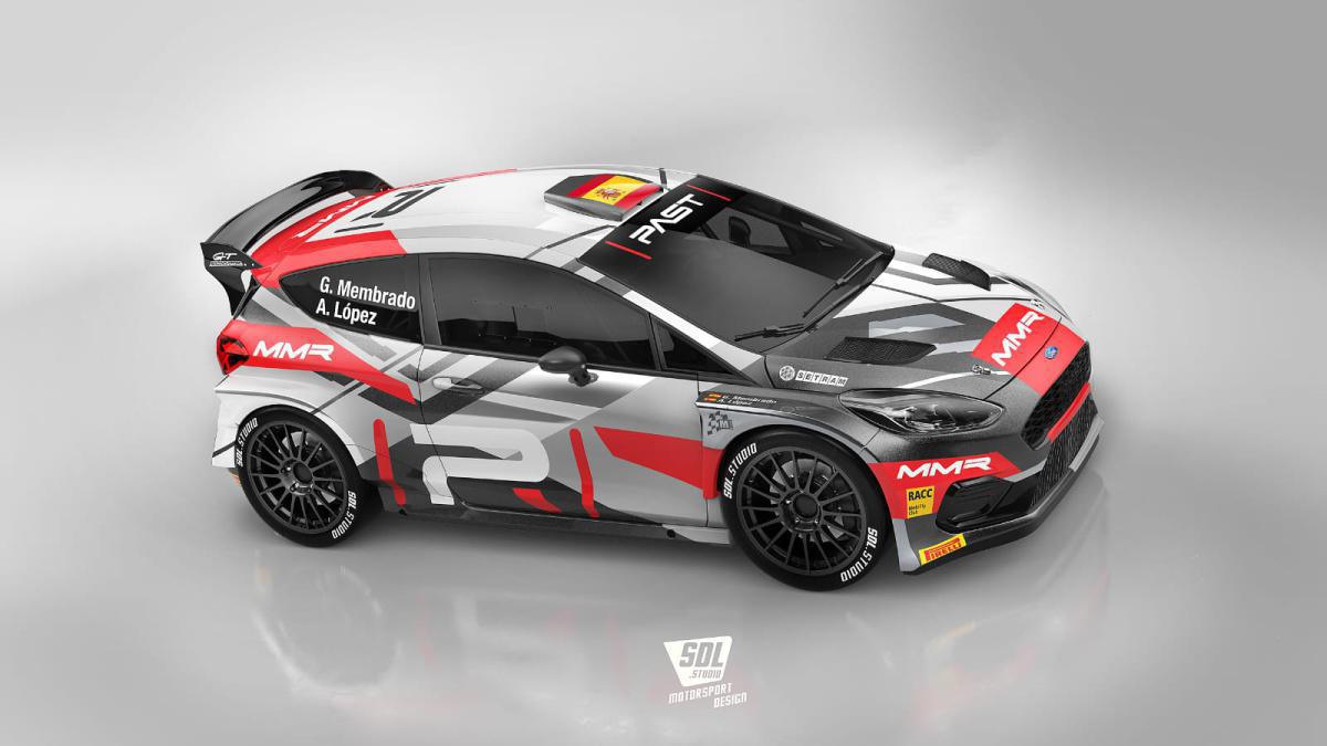 Gil Membrado, en la CERT - Rallycar 2024 con un Ford Fiesta Rally2 de Past-Racing Gil Membrado, en la CERT - Rallycar 2024 con un Ford Fiesta Rally2 de Past-Racing