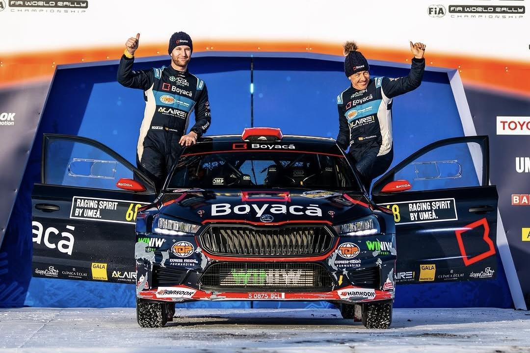 Alexander Villanueva regresa con victoria a la WRC Masters Cup Alexander Villanueva regresa con victoria a la WRC Masters Cup