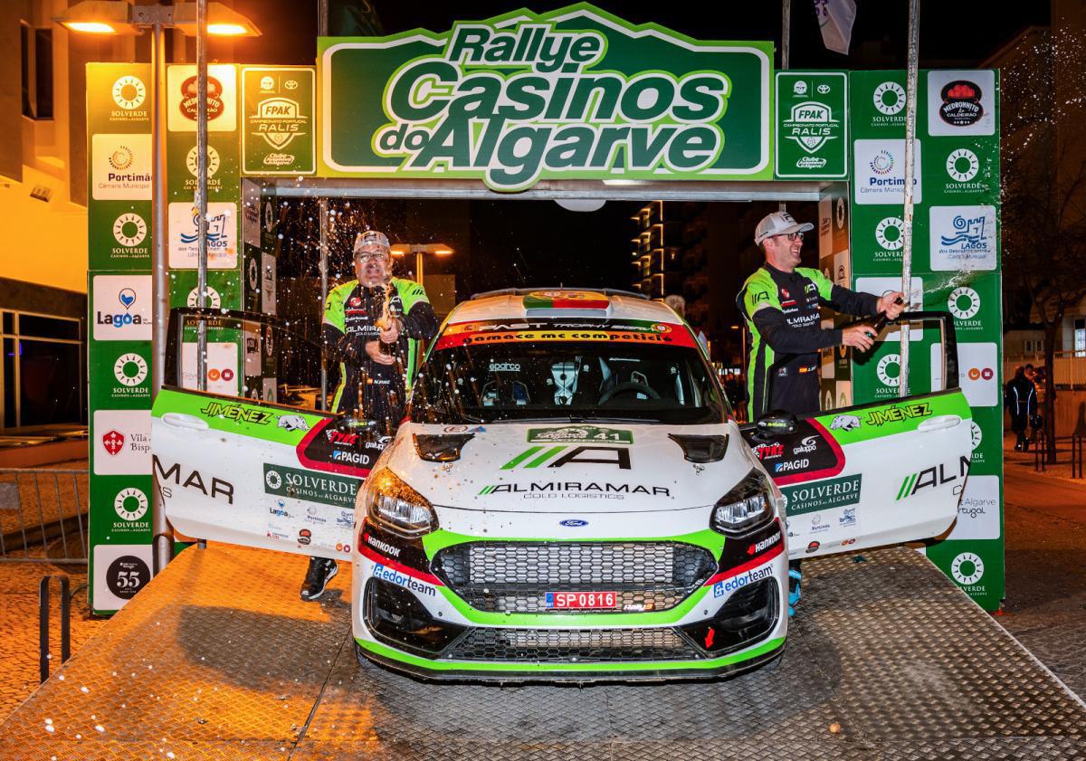 Jesús Jiménez, primer líder del nuevo PAST Rally3 Trophy Iberia Jesús Jiménez, primer líder del nuevo PAST Rally3 Trophy Iberia