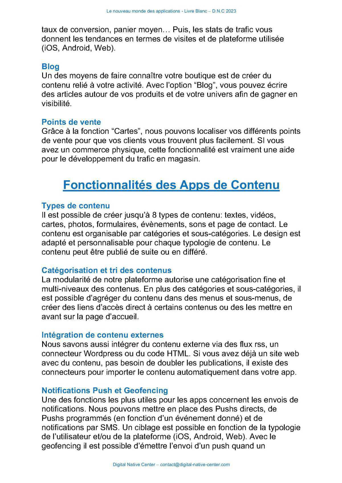 Bienvenue dans le nouveau monde des application mobiles