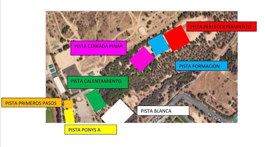 HORARIOS USO Y MANTENIMIENTO PISTAS DE HIPICA HORARIOS USO Y MANTENIMIENTO PISTAS DE HIPICA