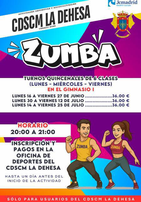 CURSILLOS INTENSIVOS VERANO 2025 CDSCM LA DEHESA