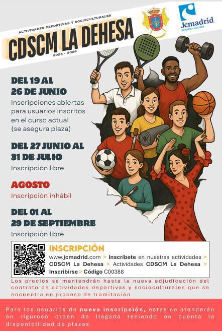 ACTIVIDADES DEPORTIVAS Y SOCIOCULTURALES 2025/2026