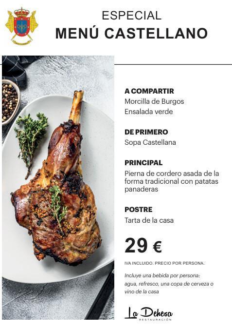 MENÚ CASTELLANO