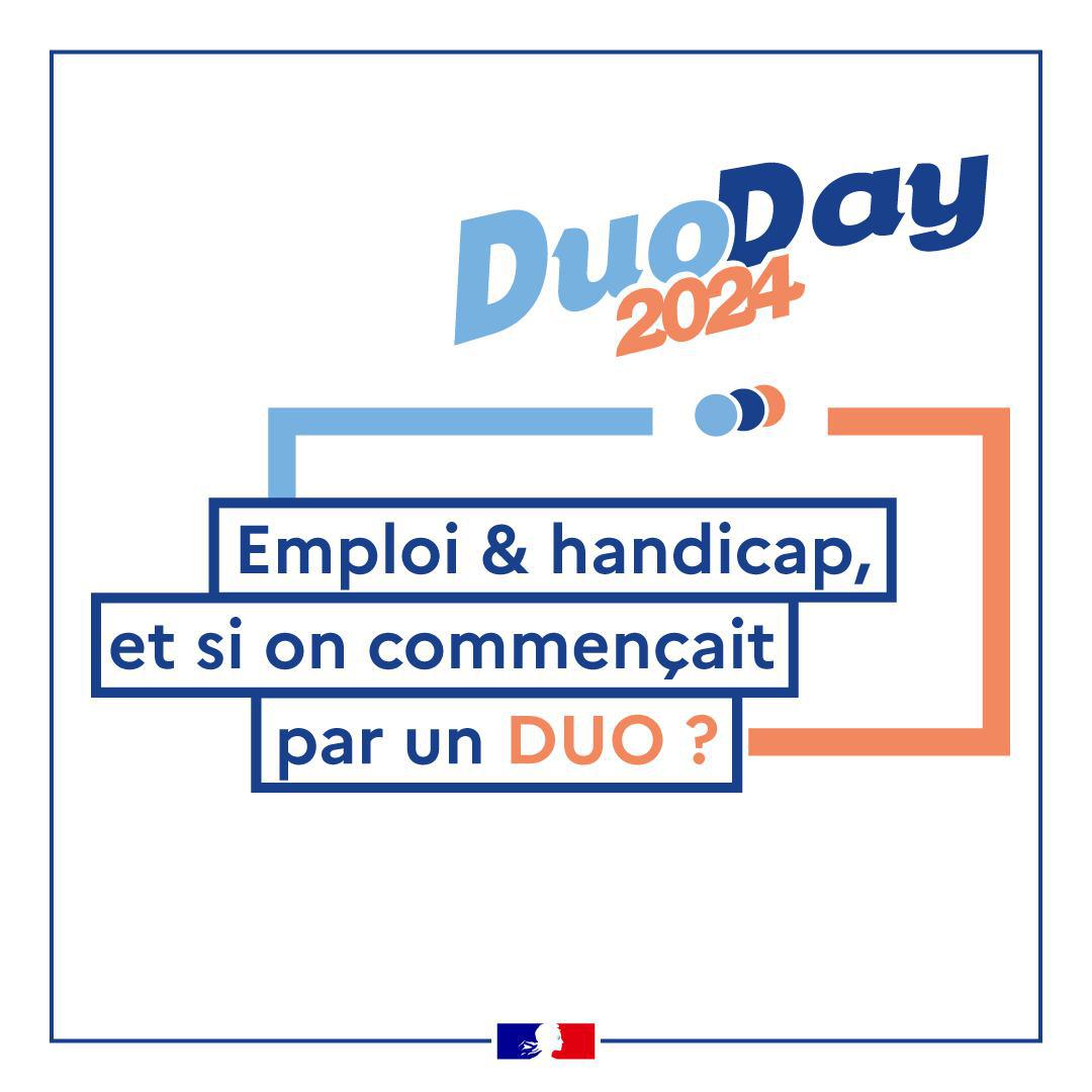 Emploi et Handicap : si on commençait par un duo ?! 