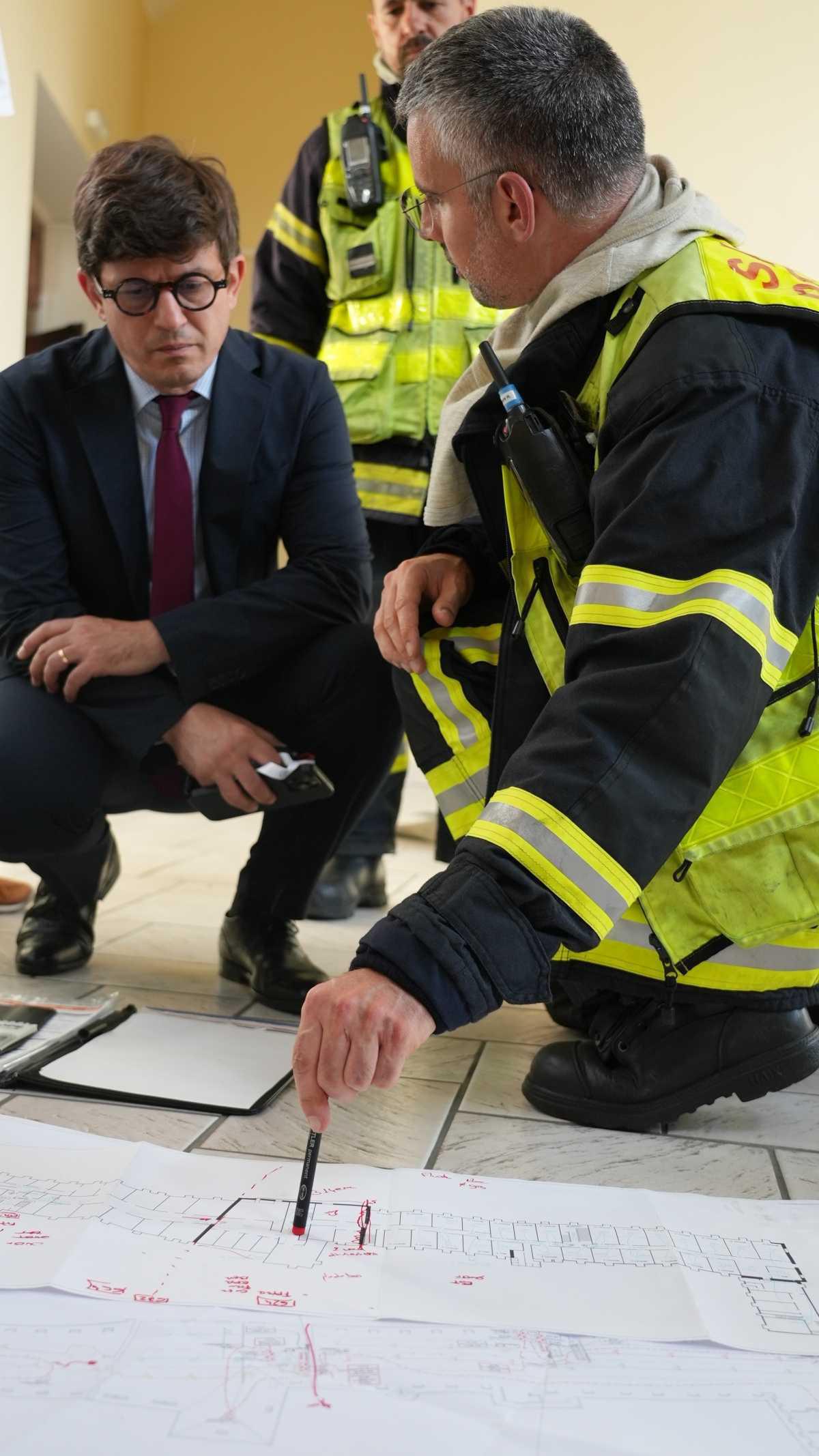 Exercice incendie grandeur nature au CHU de Strasbourg