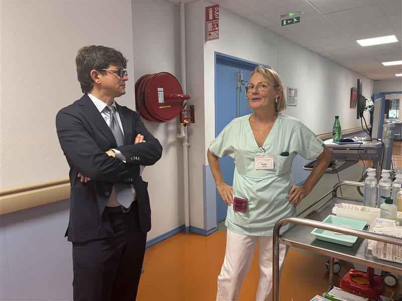 Visite de la Robertsau et du Centre de Réception et de Régulation des Appels