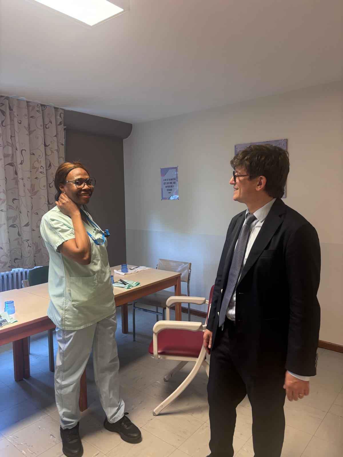 Visite de la Robertsau et du Centre de Réception et de Régulation des Appels