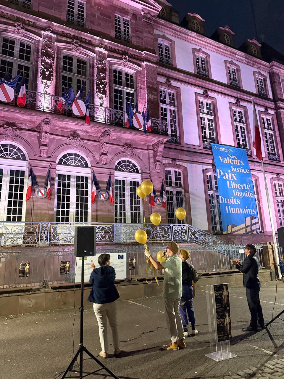 Quand la Place Broglie s’illumine à l’occasion de Septembre en Or