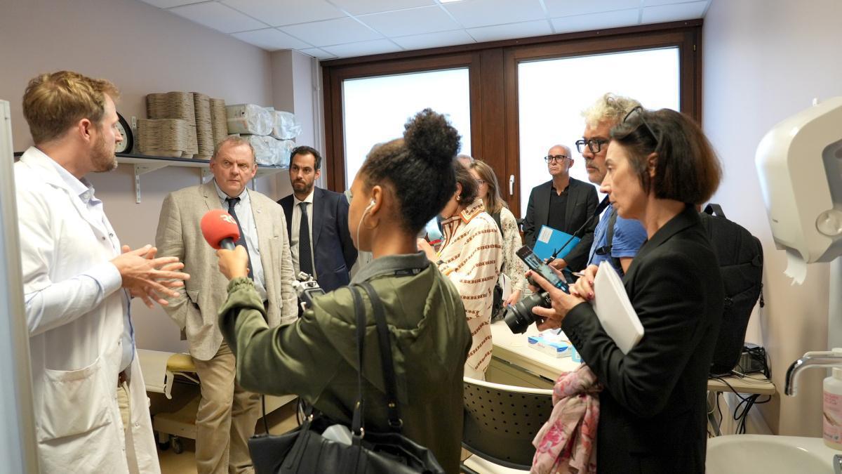 Ouverture d’une Unité d’Accueil Pédiatrique Enfance en Danger aux HUS