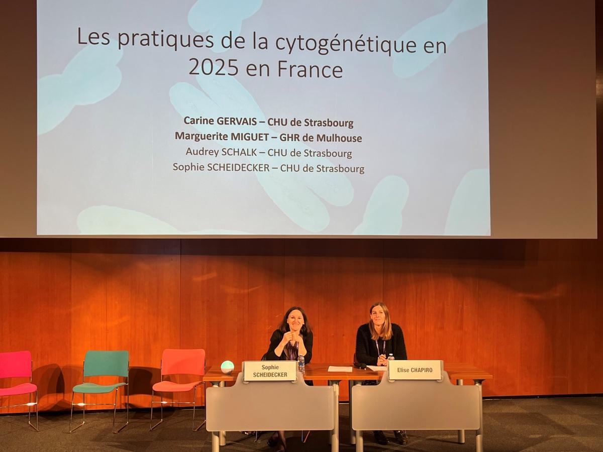 Le 27e colloque de l'association des cytogénéticiens de langue française à Strasbourg