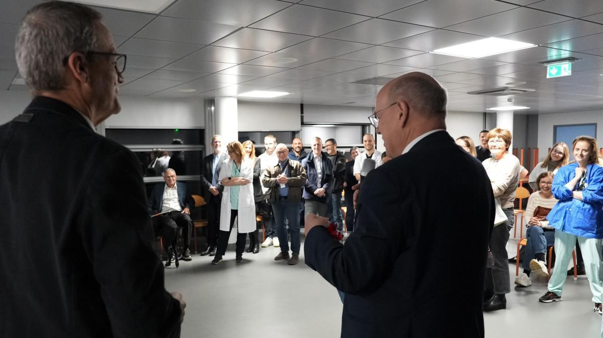 Départ à la retraite du Professeur Michel MERTES, chef de pôle hospitalo-universitaire en anesthésie et réanimation chirurgicale, blocs et activités interventionnelles