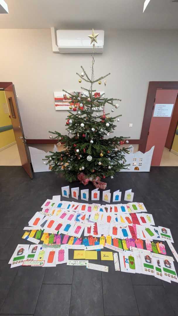 Retour sur les festivités de Noël du service de Soins Médicaux et de Réadaptation