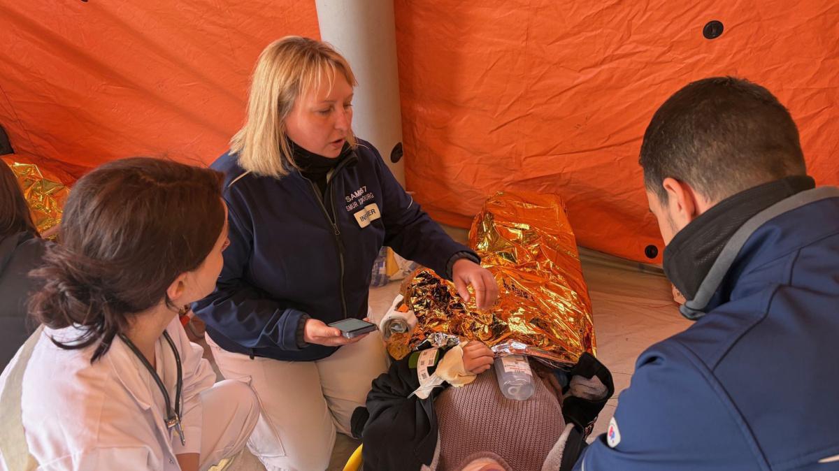 Simulation d'afflux massif de victimes : les HUS renforcent leur préparation opérationnelle