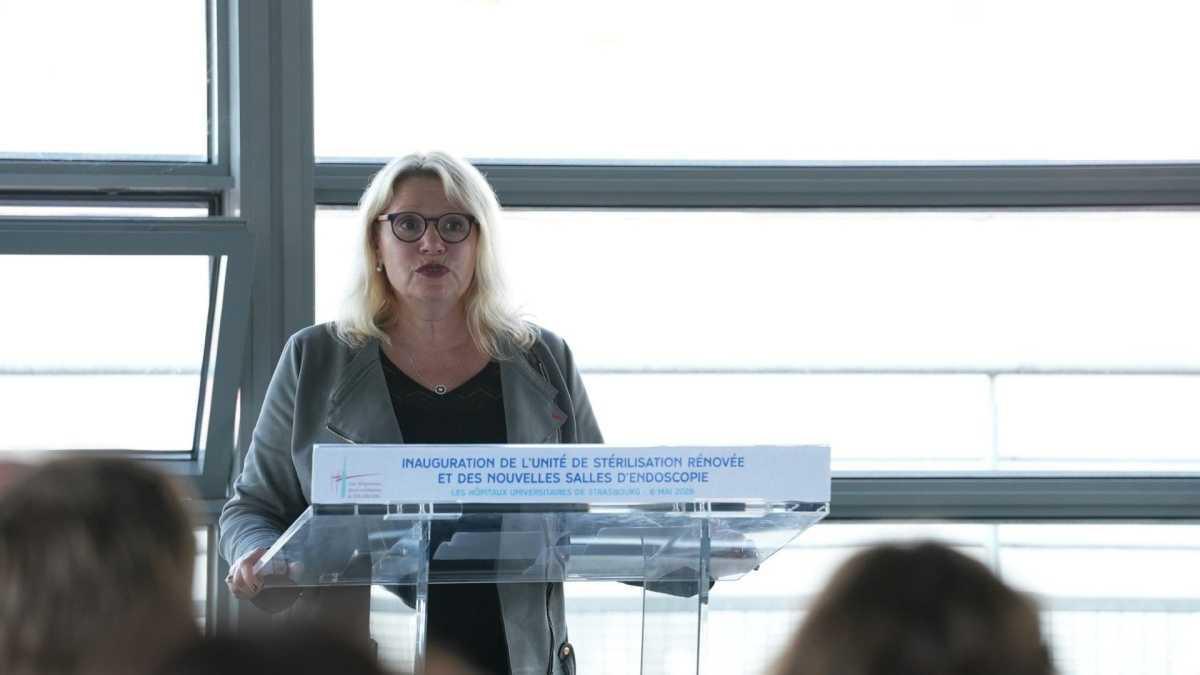 Inauguration de la nouvelle unité de stérilisation et des nouvelles salles de coloscopie des Hôpitaux Universitaires de Strasbourg